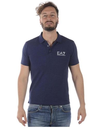 EA7 Polo shirts - Blau