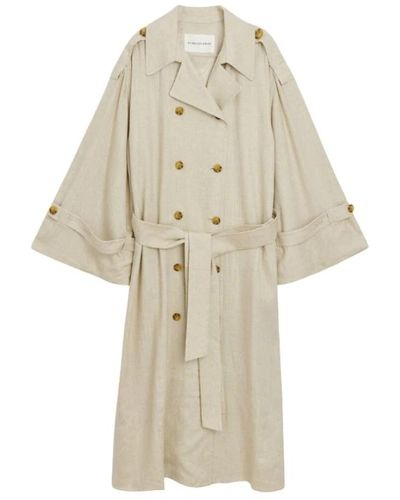 By Malene Birger Trench Coats - Natur