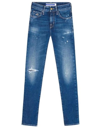 Jacob Cohen Italienische designer-jeans - Blau