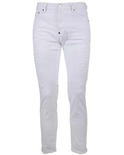 DSquared² Slim-Fit Jeans - Grey