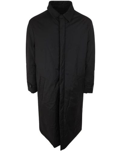 Neil Barrett Trench coat in nylon nero