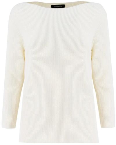 Fabiana Filippi Knitwear > round-neck knitwear - Blanc