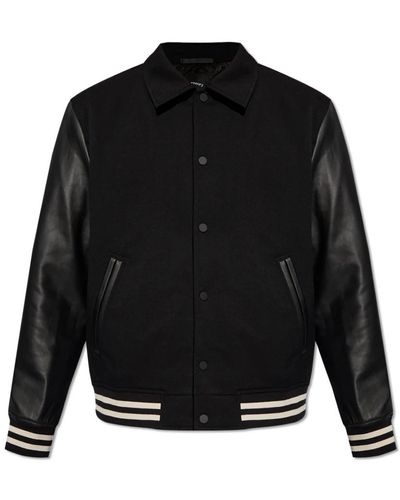 Theory Jackets > bomber jackets - Noir