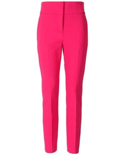 Blugirl Blumarine Trousers > slim-fit trousers - Rose