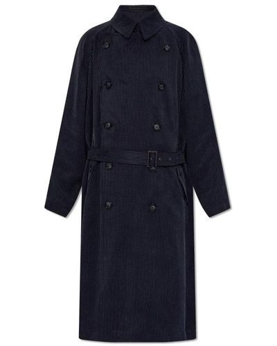Giorgio Armani Coats > trench coats - Bleu