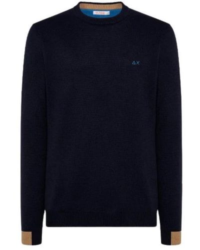 Sun 68 Sweatshirts - Blue