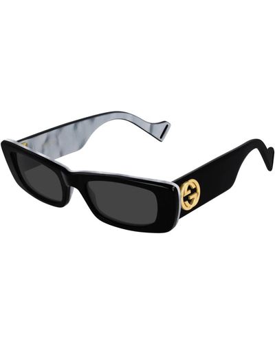 Gucci Schwarze sonnenbrille ss23 accessoires