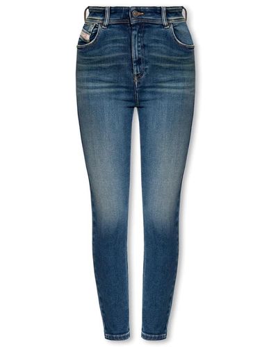 DIESEL '1984 slandy-high l.32' jeans - Azul