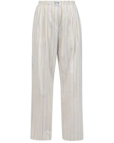 Ottod'Ame Trousers > straight trousers - Gris