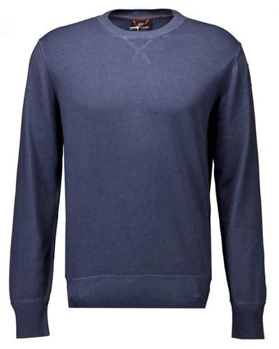 Parajumpers Round-Neck Knitwear - Blue