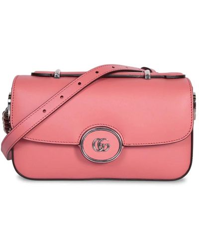 Gucci Mini schultertasche mit verstellbarem riemen - Pink