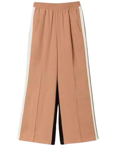 Twin Set Wide Trousers - Brown