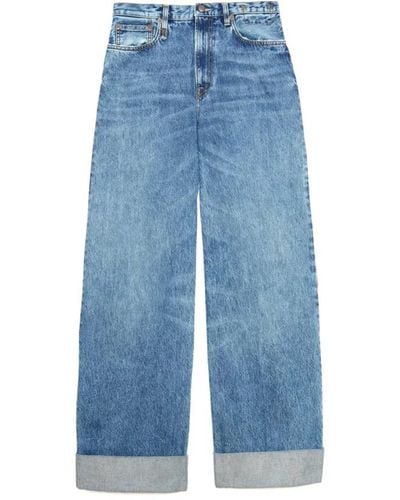 R13 Loose-Fit Jeans - Blue