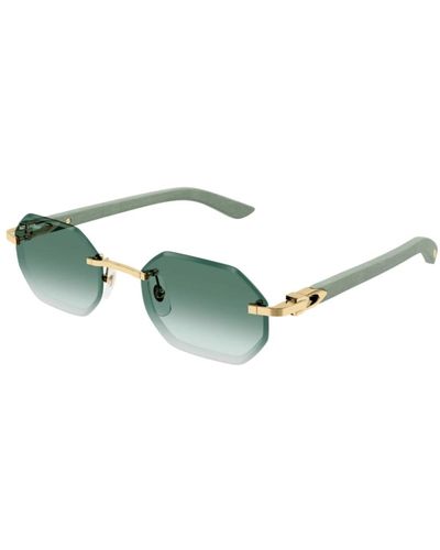 Cartier Stylische sonnenbrille für männer und frauen - Grün