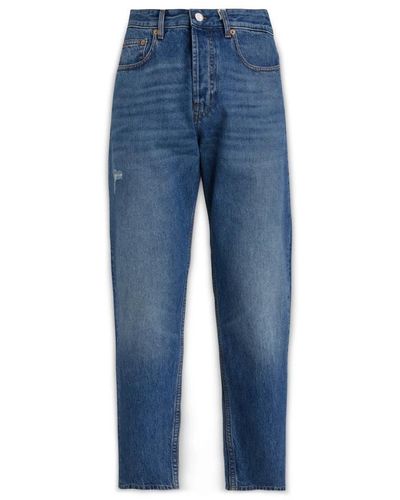Valentino Garavani Jeans > slim-fit jeans - Bleu