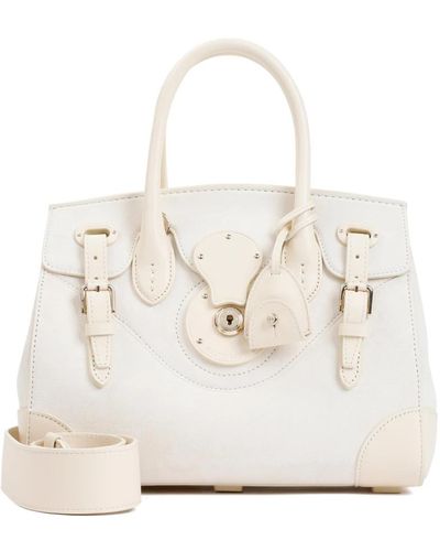 Ralph Lauren Butter collection piccola satchel borsa - Bianco