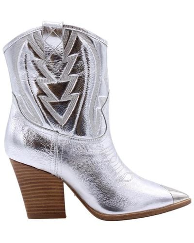 Lola Cruz Western style cowboy boots - Weiß