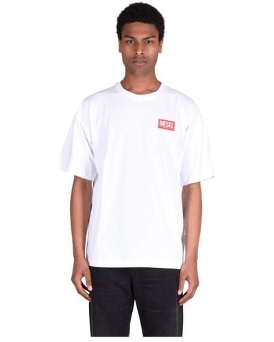 DIESEL T-Shirts - White