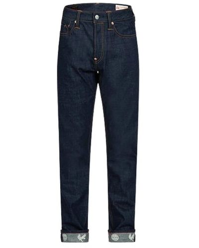 Evisu Slim-Fit Jeans - Blue