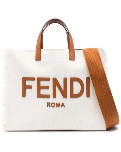 Fendi Handbags - Natural