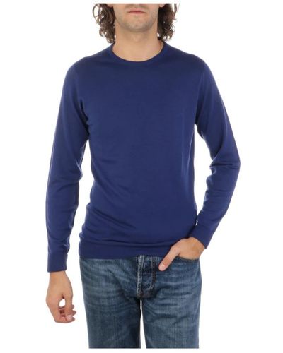 John Smedley Sweatshirts - Blue