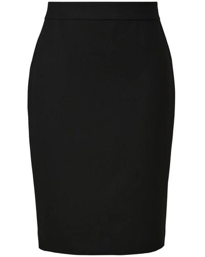 S.oliver Pencil skirts - Negro