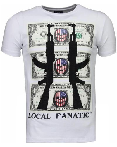 Local Fanatic T-Shirts - Grey