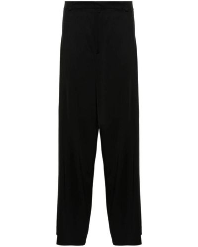 Dries Van Noten Trousers > wide trousers - Noir