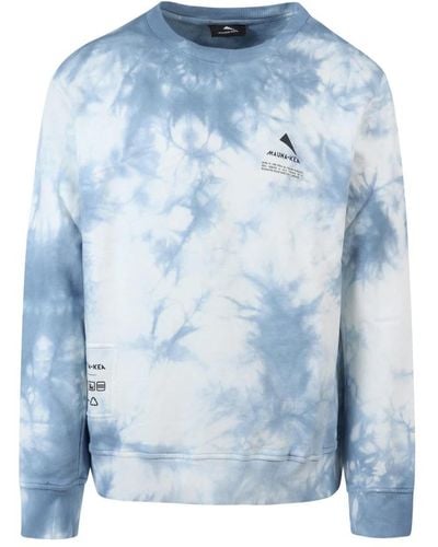 Mauna Kea Sweatshirts - Blue