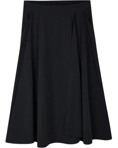 Rrd Midi Skirts - Black