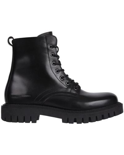 Tommy Hilfiger Shoes > boots > lace-up boots - Noir