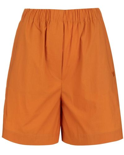 Nanushka Pantalones cortos de megan - Naranja