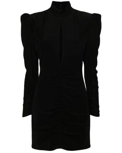 Alessandra Rich Short Dresses - Black