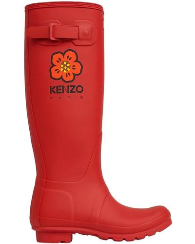 KENZO Rain Boots - Red