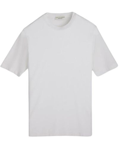 FILIPPO DE LAURENTIIS Kurzarm rundhals t-shirt - Weiß