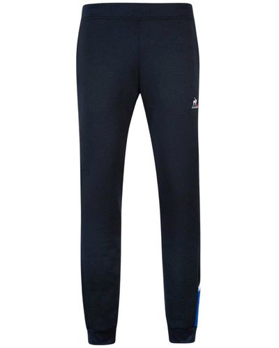 Le Coq Sportif Pantaloni da jogging tricolor - Blu