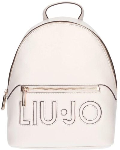 Liu Jo Eleganter bucket bag & rucksack bianco - Natur