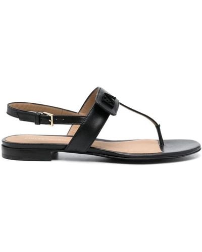 Emporio Armani Flat Sandals - Brown
