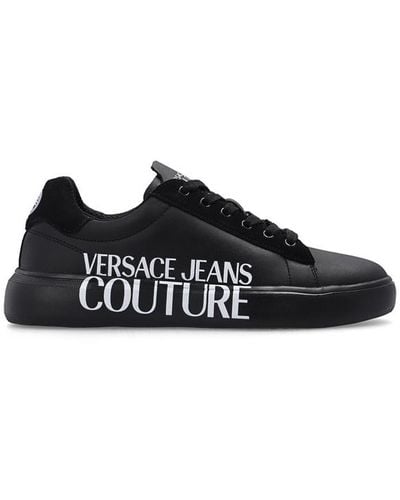 Versace Sneakers with logo - Noir