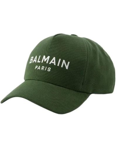 Balmain Caps - Green
