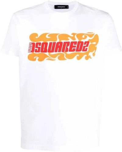 DSquared² T-Shirts - Orange