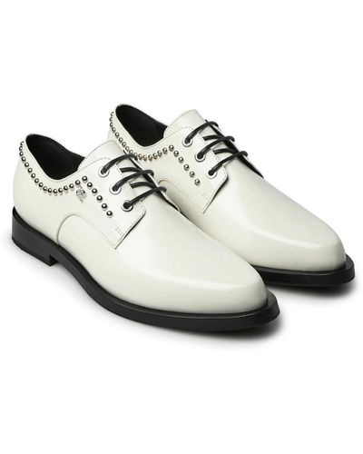 Fabi Shoes > flats > business shoes - Blanc