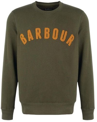 Barbour Vintage logo crew sweatshirt - Grün
