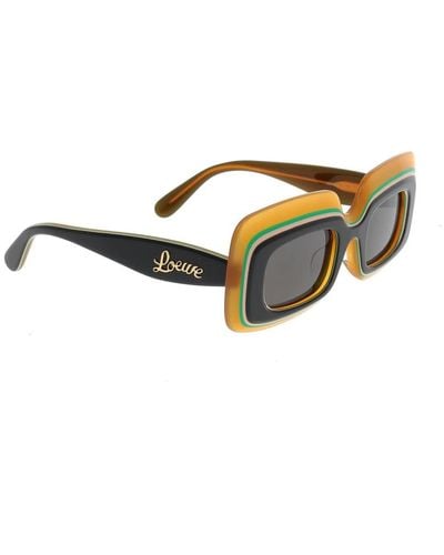 Loewe Stylische sonnenbrille für sonnige tage - Gelb