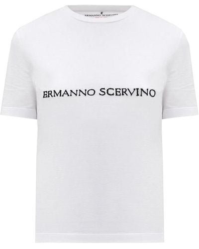 Ermanno Scervino T-shirts - Blanc
