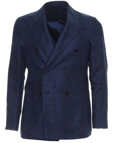 Caruso Jackets > blazers - Bleu