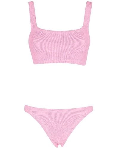 Hunza G Modisches bikini-set - Pink
