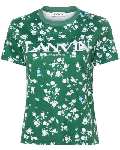 Lanvin Grüne t-shirts und polos