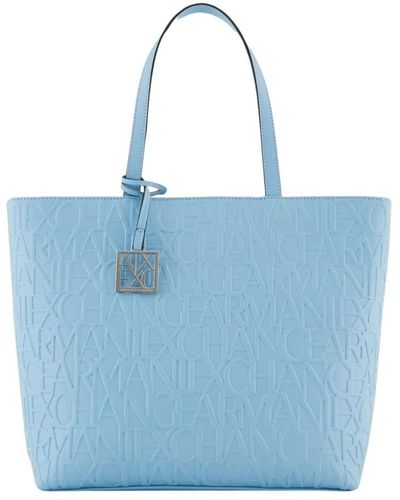 Armani Exchange Bags > tote bags - Bleu