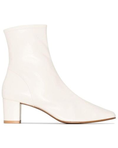 BY FAR Heeled Boots - White
